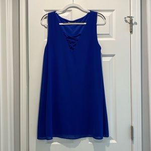 Royal Blue Dress